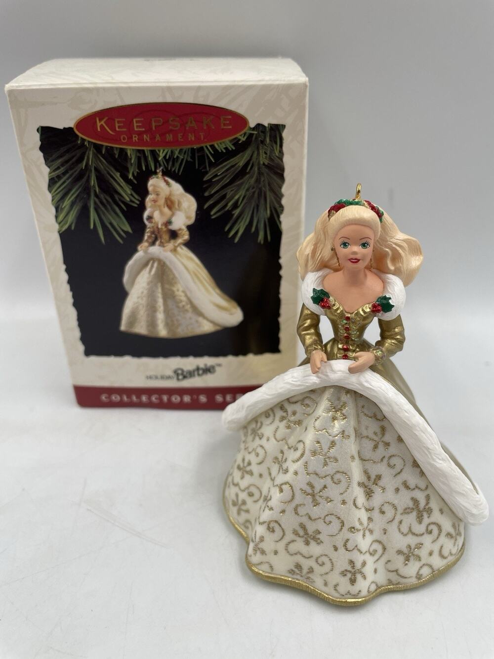 Holiday Barbie Hallmark Keepsake Ornament 2nd in Series 1994 Christmas VTG NIB
